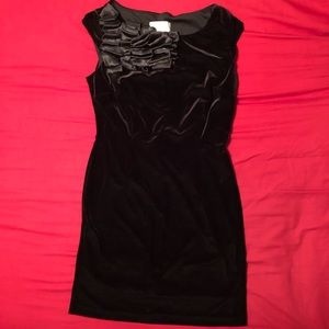 Beautiful Black Velvet Dress